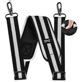 ZINZ 79 inch Shoulder Strap, Extra-thick Fixed Cushion Pad and Dual Clasps Universal Replacement Strap with Metal Swivel Hooks for Laptop Bags, Luggage Bags, Camera, Crossbody (200cm,Black)