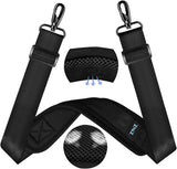ZINZ 60" Universal Bag Strap with Ultra-Thick Fixed Breathable Pad Adjustable Heavy-Duty Shoulder Strap for Laptop Crossbody Luggage Gym Camera Bag and More -B01K01