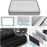 Hseok Laptop Case 15 15.6 16 inches Sleeve with 5 Pockets Compatible with MacBook Pro 16 inch 2025-2019 M4 M3 M2 M1, Mac 15.4" and Most 15-16 inch Notebooks，B01BK06