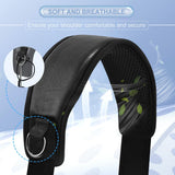 77-Inch Shoulder Strap For Bags Featuring An Ultra-Cushion Breathable Pad, And Double Adjustable Buckles For Versatility