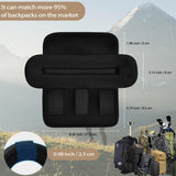 ZINMARK 2Pcs Thick Cushioned Shoulder Pads, Anti-Slip Design and Breathable Mesh Pads for Shoulder Strap,Soft and Comfortable