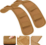 ZINZ 2-Pack Universal Shoulder Pad with Ultra Thick Cushion for Bag Luggage Bag Crossbody, Plus Long & Anti-Slip & Breathable,Black