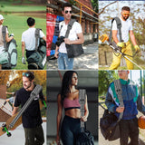 ZINZ 74" Shoulder Strap with Fixed Pad and Dual Balanced Buckles