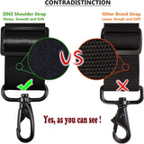 ZINZ 57 inch Bag Shoulder Strap, Padded Adjustable Shoulder Strap Replacement