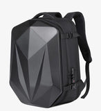 Large capacity laptop bag hard shell backpack men's e-sports helmet motorcycle bag 18 inch business travel anti-theft backpack