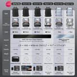 Tigernu Vacuum Compression Backpacks Men Travel Backpack Expandable USB Bag Large Capacity 17 Laptop Bags For Schoo Cabin Bags