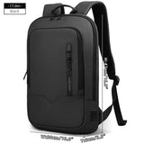 Heroic Knight Laptop Work Backpack Slim Men Waterproof Multifunctional 15.6"17" Business Trip Backpack Fashion Male School Bag