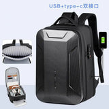 Multi-functional hard shell backpack men's 15.6 inch notebook men's college students e-sports bag 17.3 inch gaming computer bag