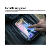 Rhinowalk Motorcycle Tunnel Bag Hard Shell Scooter Fuel Tank Bag Travel Luggage Storage Bag Accessories