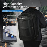 Tigernu Vacuum Compression Backpacks Men Travel Backpack Expandable USB Bag Large Capacity 17 Laptop Bags For Schoo Cabin Bags