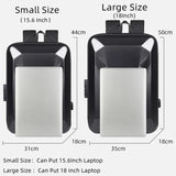 Men's New E-Sports Hard Shell Backpack 15.6 /18 Inch Anti-theft Lock Waterproof Game Laptop Male Business Cool Travel Backpack