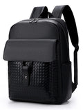 Men's casual PU leather large capacity backpack travel bag school bag mochila mochilas de hombre backpack men backpacks