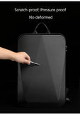 Men's 15.6" Laptop Hard Shell Backpack Waterproof Anti-theft Expandable TSA Lock Gaming Pack Luxury Business Backpack USB Charge