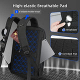 HK Slim 15.6 inch Laptop Backpack for Men Waterproof Business Backpack Anti-Theft School Bag Travel Daypacks for Daily Commute