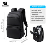 FENRUIEN men's commuter work backpack 15.6-inch laptop backpack expandable thickness lightweight travel backpack