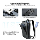 Heroic Knight Laptop Work Backpack Slim Men Waterproof Multifunctional 15.6"17" Business Trip Backpack Fashion Male School Bag