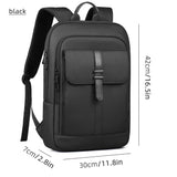 HK Slim 15.6 inch Laptop Backpack for Men Waterproof Business Backpack Anti-Theft School Bag Travel Daypacks for Daily Commute
