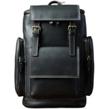 Vintage Crazy Horse Genuine Leather Backpack Men Leather Bagpack Climbing Rucksack male Large Hiking Backpack M814