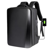 Usb E-sports Men's Backpack Men's Hard Shell Bike Bag Trendy Cool Large Capacity Computer Business Office Waterproof Travel Bag