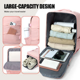 ZinMark Travel Backpack for Men and Women, Large Capacity Shoe Compartment Luggage Bag,Student School Bag, Commuting Bag