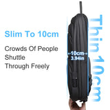 FENRUIEN men's commuter work backpack 15.6-inch laptop backpack expandable thickness lightweight travel backpack