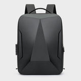Men's Expandable Computer Backpack Large Capacity Business Travel Trip Luggage Bag E-Sports Game Hard Shell Backpack