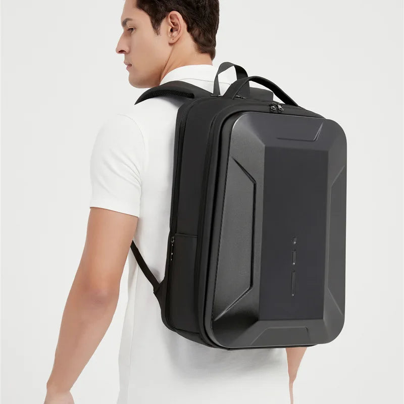 Multi-functional hard shell backpack men's 15.6 inch notebook men's c zinmark Multi-functional hard shell backpack men's 15.6 inch notebook men's c zinmark