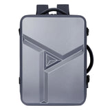 Men's 17" Laptop Hard Shell Backpack 50L Large Capacity Expandable Waterproof Travel Backpack USB Charging mochilas de hombre