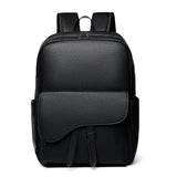 Men's casual PU leather large capacity backpack travel bag school bag mochila mochilas de hombre backpack men backpacks