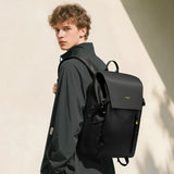 GOLF QUALITY Waterproof CK Backpack for Men, Large Capacity Shoulder Bag for Travel, Flap Computer Backpack, Fashion 17.3 Inch