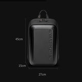 ARCTIC HUNTER Anti-Theft Mochilas Business Backpack Waterproof EVA Hard Shell Carbon Fiber Motorcycle USB Sports Backpack