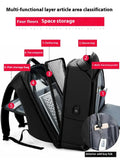 18” Large Capacity Male Laptop Men's Backpack Bag Waterproof USB Charging Multifunction Business School Backpacks