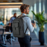 HK Slim 15.6 inch Laptop Backpack for Men Waterproof Business Backpack Anti-Theft School Bag Travel Daypacks for Daily Commute