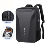USB Business Hard Shell Backpack Men's Casual Fashionable Anti-theft Travel Backpack Advanced Tent Travel Waterproof Laptop Bag