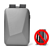 Men's 17 Inch Waterproof Laptop Backpack Expandable Hard Shell Gaming Pack TSA Anti-theft USB Charge Business Travel Bags