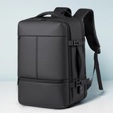 Large-Capacity Multi-Pocket Casual Backpack Business Travel Laptop Bag Lightweight Expandable Commuting Travel Storage Bag for Boarding and Going Out