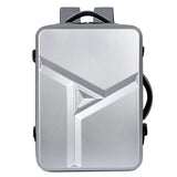 Men's 17" Laptop Hard Shell Backpack 50L Large Capacity Expandable Waterproof Travel Backpack USB Charging mochilas de hombre