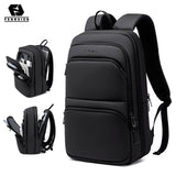 FENRUIEN men's commuter work backpack 15.6-inch laptop backpack expandable thickness lightweight travel backpack