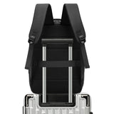 Large Capacity Business Hard Shell Backpack Men's High Sense Casual Waterproof Reflective Laptop Backpack USB Men's Schoolbag