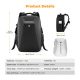 K&F Concept 22L Camera Bag Large Capacity Travel Photography Backpack Waterproof Men's backpack Bag DSLR/SLR Camera Rain Cover