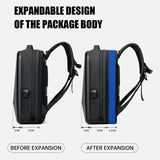 Expanded Backpack Men's Hard Shell Qualitative E-Sports Game Large Capacity Computer Bag Business Travel Double Backpack