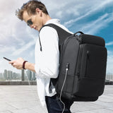 18” Large Capacity Male Laptop Men's Backpack Bag Waterproof USB Charging Multifunction Business School Backpacks