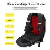 30L-48L Waterproof Motorcycle Hard shell backpacks Moto Racing bags MX Motocross Carbon Fiber Full Face Helmet Bags K