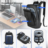 HK Slim 15.6 inch Laptop Backpack for Men Waterproof Business Backpack Anti-Theft School Bag Travel Daypacks for Daily Commute