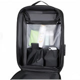 Men's New E-Sports Hard Shell Backpack 15.6 /18 Inch Anti-theft Lock Waterproof Game Laptop Male Business Cool Travel Backpack