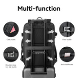 MARK RYDEN Large Backpack Men Rucksack 40L Expandable Business Travel Bag for Men Fits in 17 inch Laptop