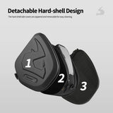 Rhinowalk Motorcycle Tunnel Bag Hard Shell Scooter Fuel Tank Bag Travel Luggage Storage Bag Accessories