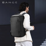 BANGE Carry On Backpack Cabin Bag Travel Backpack for Men Shoes Handle Luggage Leisure Laptop Backpack mochila para viaje cabina