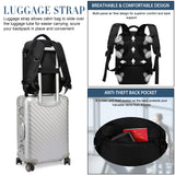 Geestock ryanair 40x25x20 Aircraft Backpack Multifunctional Travel Backpack CarryOn Cabin Luggage Waterproof 14" Laptop Backpack