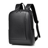 Fashionable and simple backpack, men's business laptop bag, large capacity, splash-proof, suitable for daily commuting, travel